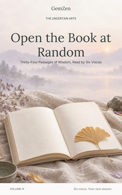 Jacket of Open the Book at Random, volume 9